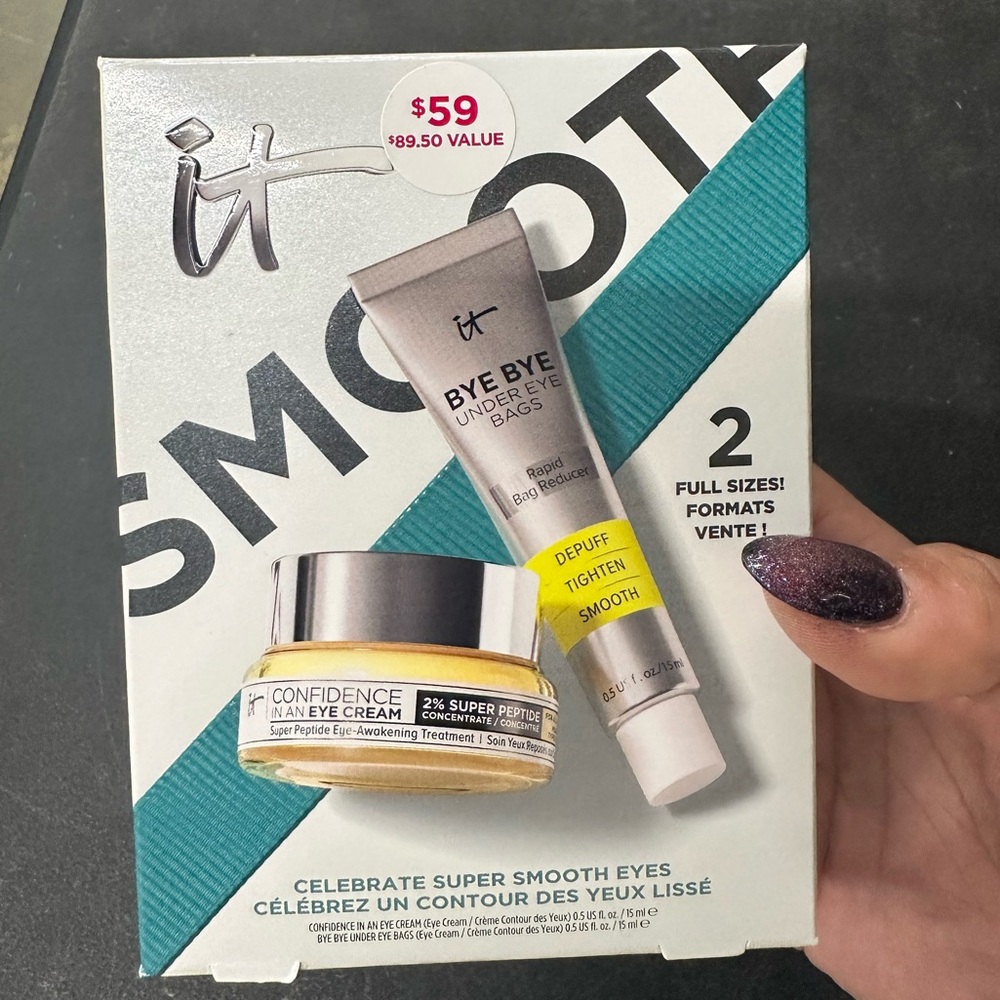 It Cosmetics Eye Cream and Bag Reducer Duo (2 full size products)